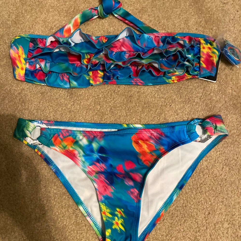 Tie dye bikini